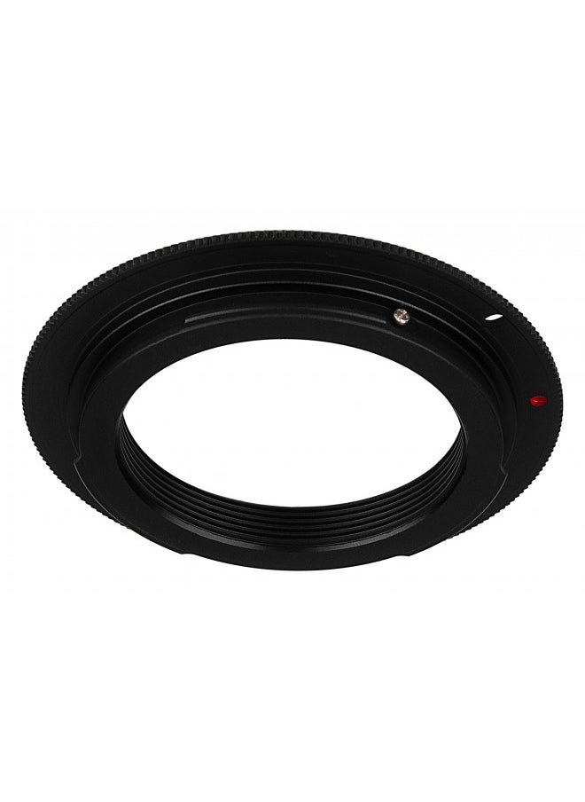 Fotodiox Lens Mount Adapter - Compatible with Black M42 (42mm x1 Thread Mount) Lens to Canon EOS (EF, EF-S) Mount D/SLR Cameras