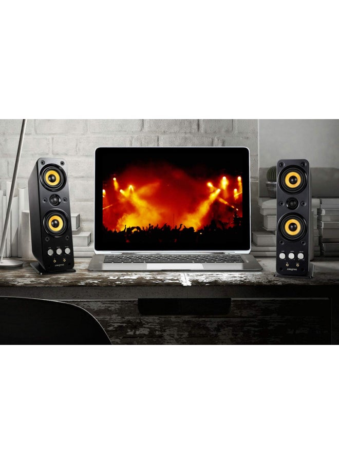 Creative GigaWorks T40 Series II 2.0 Multimedia Speaker System with BasXPort Technology, Black