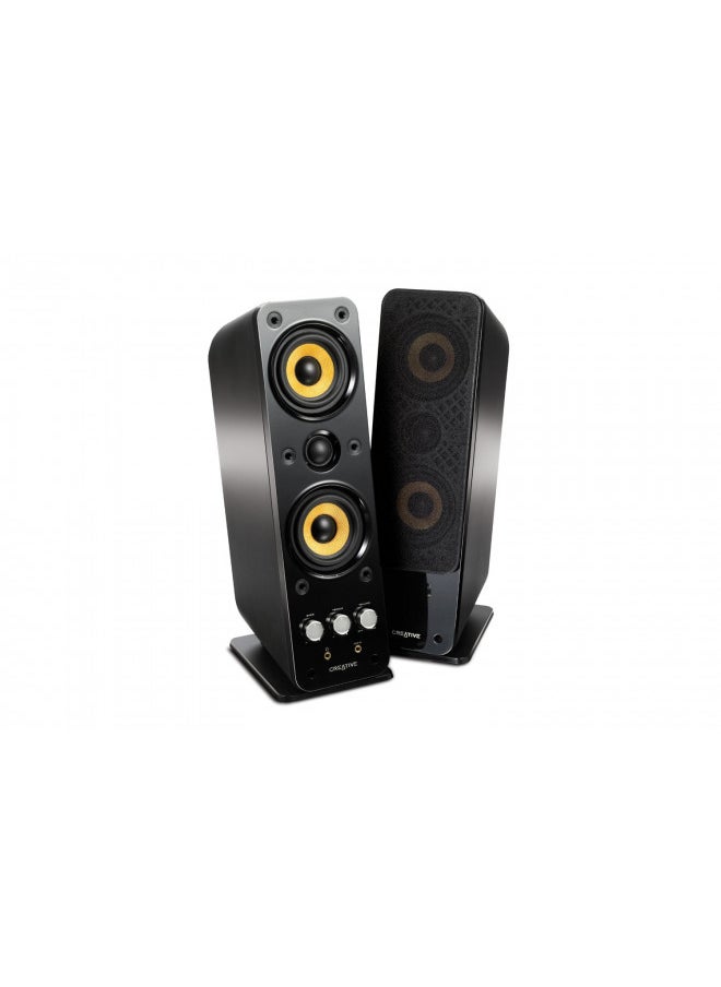 Creative GigaWorks T40 Series II 2.0 Multimedia Speaker System with BasXPort Technology, Black