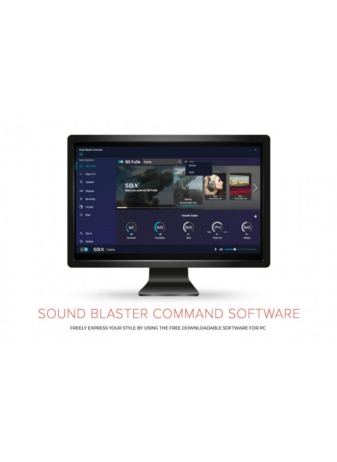 CREATIVE Sound BlasterX G6 (Grey)