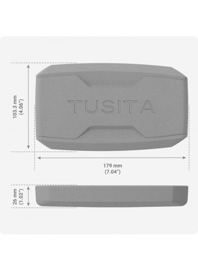 TUSITA Protective Cover Compatible with Garmin Striker Plus 4,Plus 4cv, Vivid 4cv (NOT Support Striker 4 4cv 4dv) - Silicone Case 010-13129-00