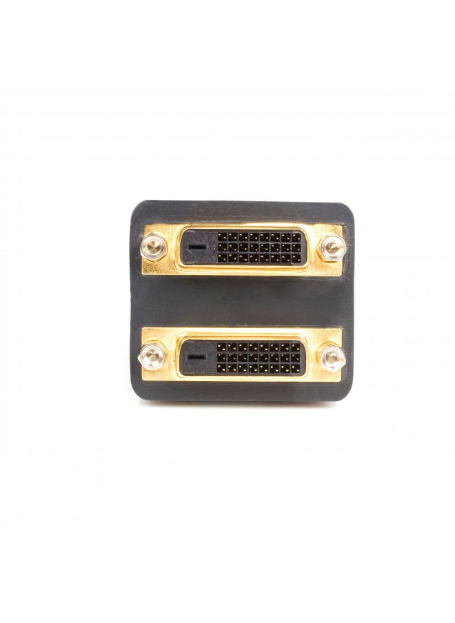 StarTech.com 1ft DVI Splitter Cable - M / F - DVI-D to 2x DVI-D Dual Video Splitter for Your Split Screen Computer Monitor (DVISPL1DD), Black