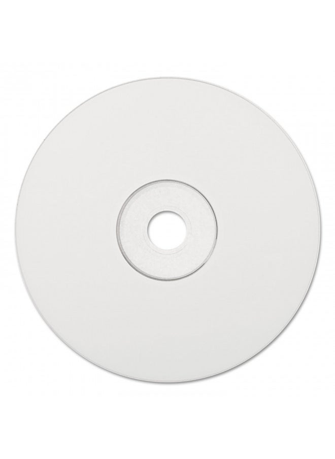 Verbatim CD-R 700MB 52X White Inkjet Hub Printable Recordable Media Disc - 100pk Spindle