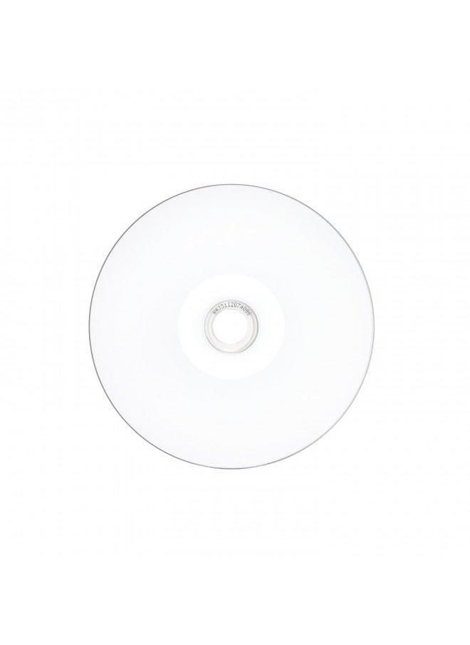 Verbatim CD-R 700MB 52X White Inkjet Hub Printable Recordable Media Disc - 100pk Spindle