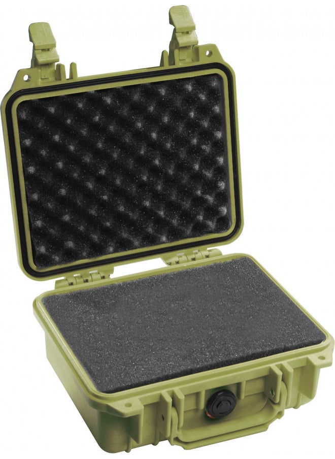 Pelican 1200 Case With Foam (OD Green)