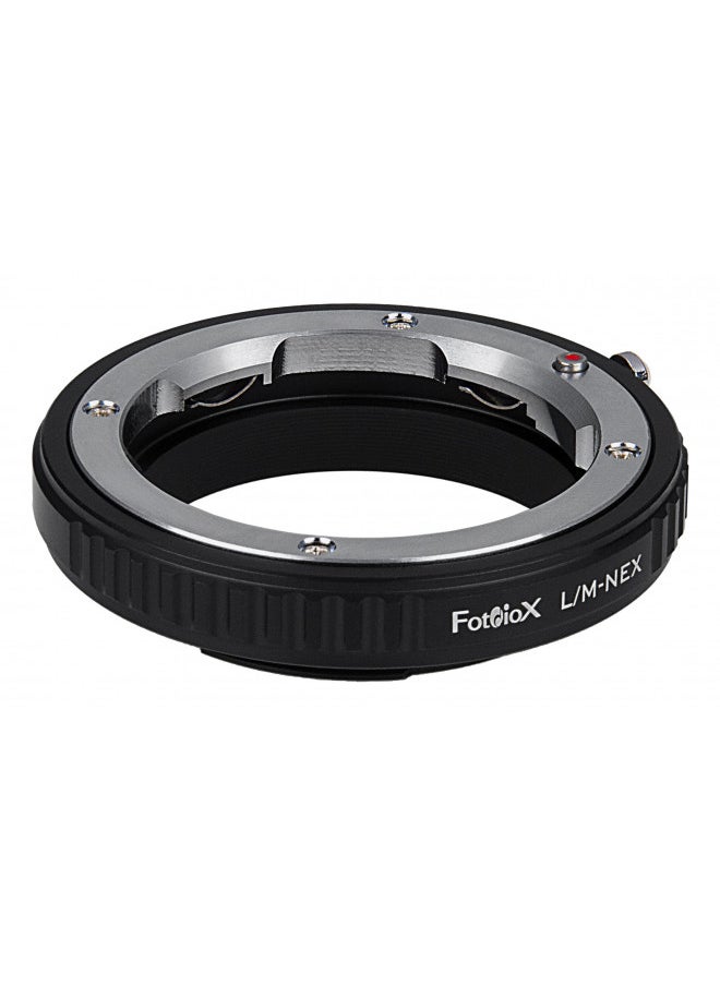 Fotodiox Lens Mount Adapter - Compatible with Leica M Lens to Sony Alpha E-Mount Mirrorless Cameras