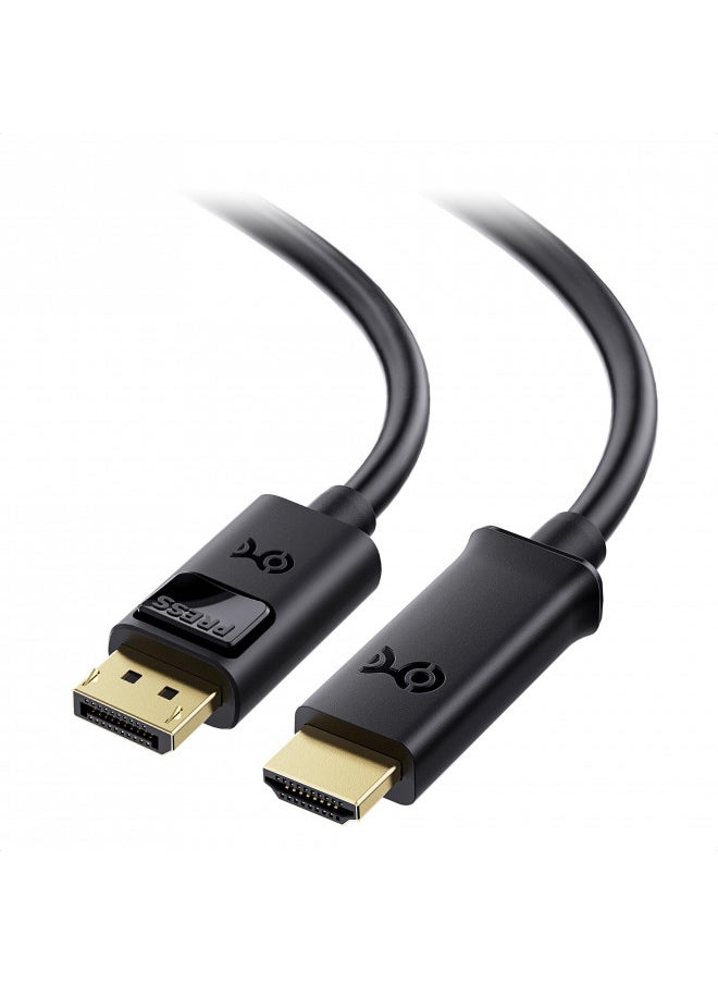 Cable Matters Unidirectional DisplayPort to HDMI Adapter Cable (DP to HDMI) 6 Feet