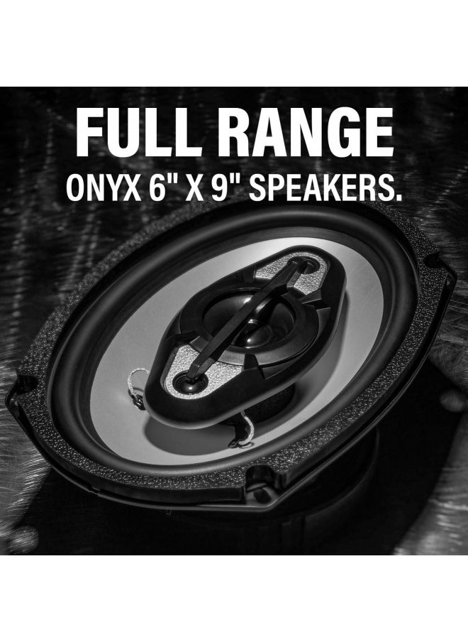 BOSS Audio Systems NX694 Car Speakers - 800 Watts Per Pair, 400 Watts Each, 6 x 9 Inch, Full Range, 4 Way, Sold in Pairs