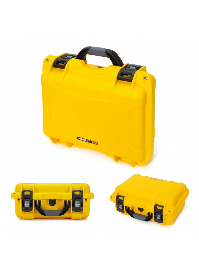 Nanuk Case w/padded divider - Yellow 915-2004