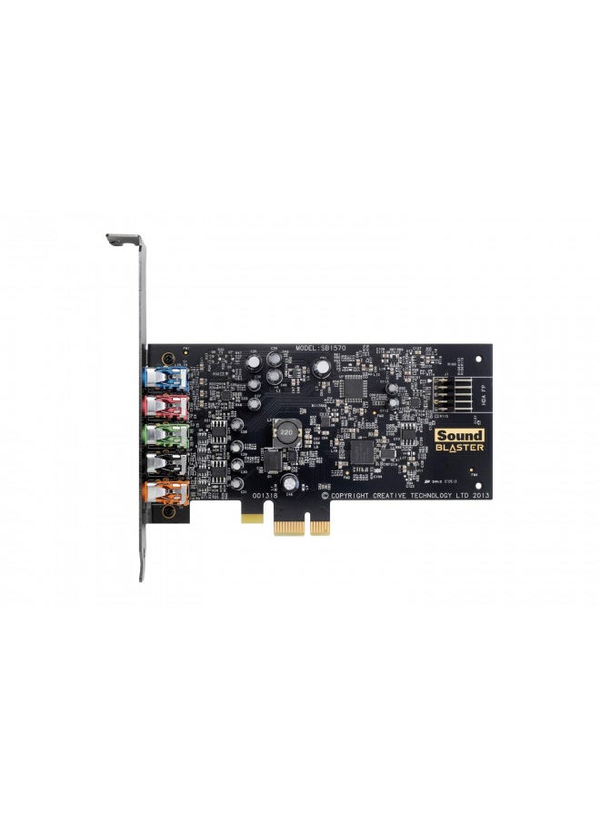 Creative Sound Blaster Audigy FX PCIe 5.1 Sound Card with High Performance Headphone Amp