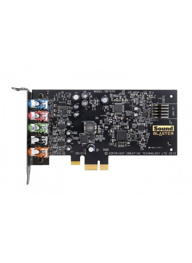 Creative Sound Blaster Audigy FX PCIe 5.1 Sound Card with High Performance Headphone Amp