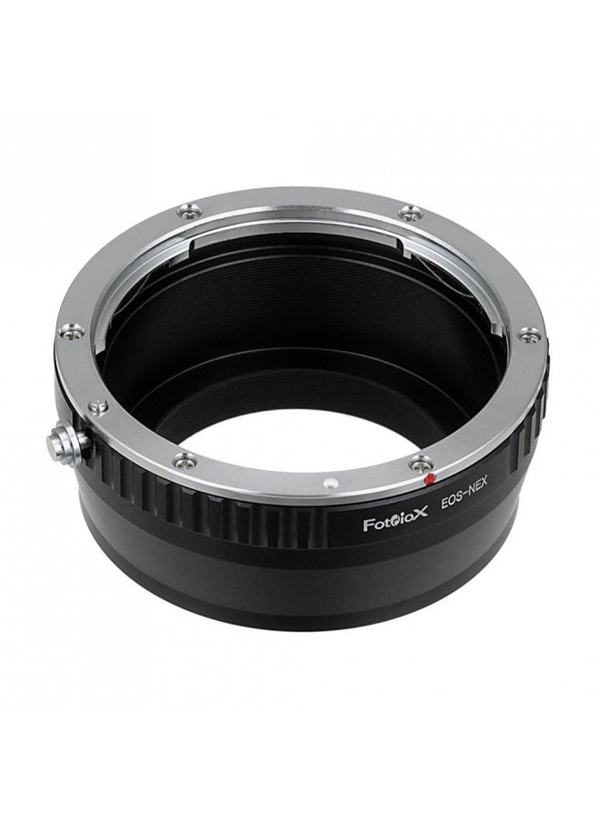 Fotodiox Lens Mount Adapter Compatible with Canon EOS EF and EF-S Lenses on Sony E-Mount Cameras, (EOS-SnyE)