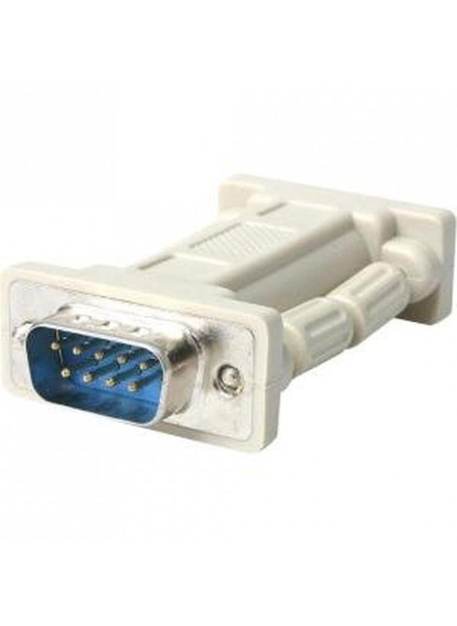 StarTech.com DB9 RS232 Serial Null Modem Adapter - Null Modem Adapter - DB-9 (M) to DB-9 (F) - NM9MF