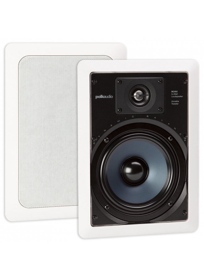 Polk Audio RC65i 2-way Premium In-Wall 6.5