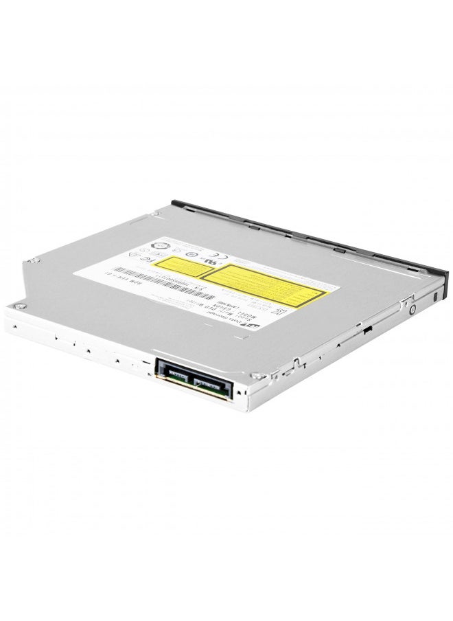 SilverStone Technology Slim 9.5mm Slot Loading DVD-R/W Disk Drive with Physical Eject Button, Includes both 9.5mm and 12.7mm front Bezels SOD04