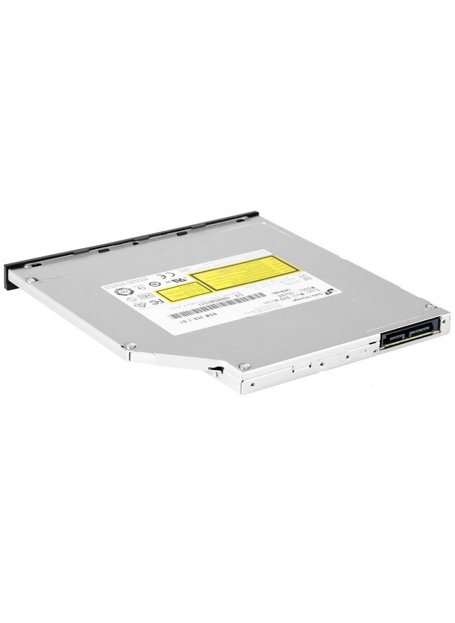 SilverStone Technology Slim 9.5mm Slot Loading DVD-R/W Disk Drive with Physical Eject Button, Includes both 9.5mm and 12.7mm front Bezels SOD04