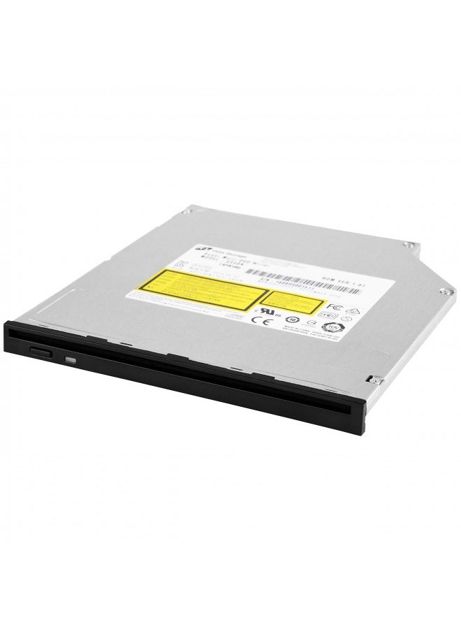 SilverStone Technology Slim 9.5mm Slot Loading DVD-R/W Disk Drive with Physical Eject Button, Includes both 9.5mm and 12.7mm front Bezels SOD04