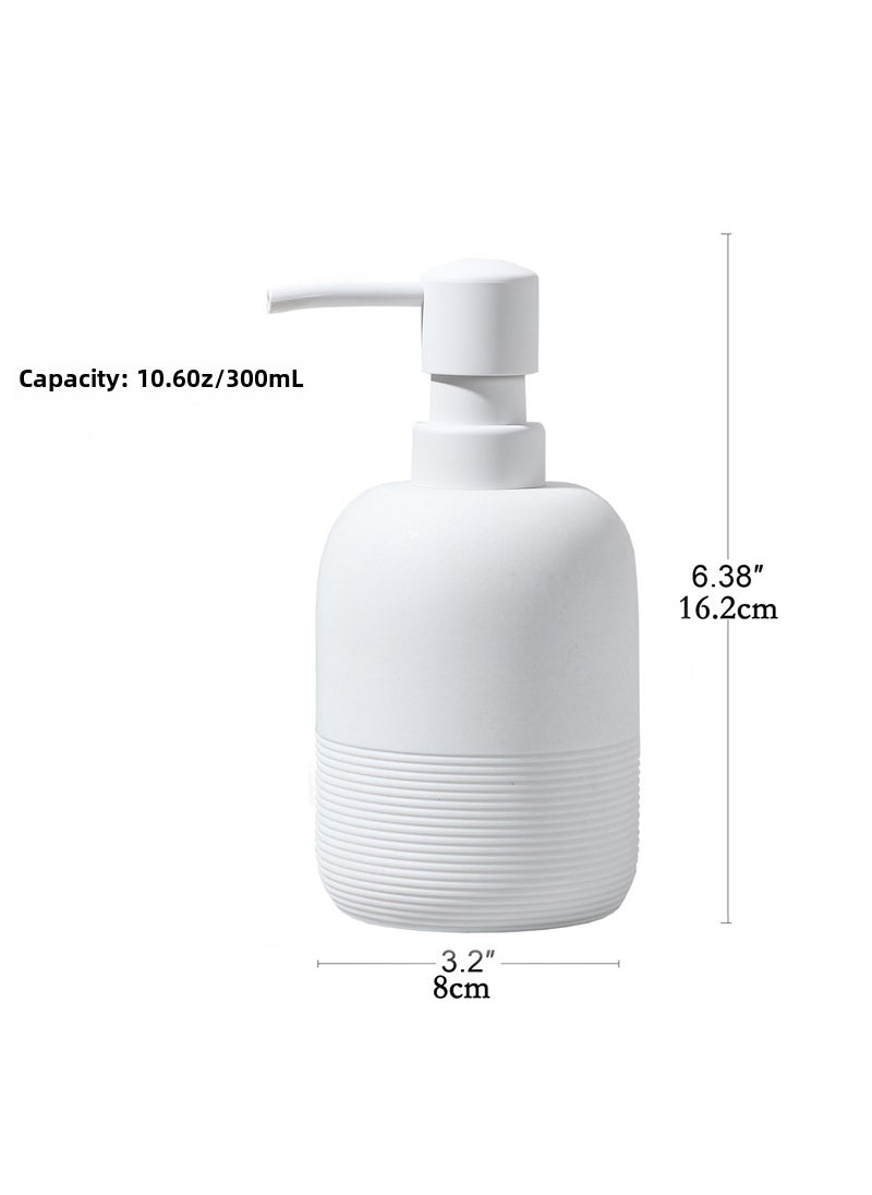 Creative Minimalist Soap Dispenser for Bathroom White