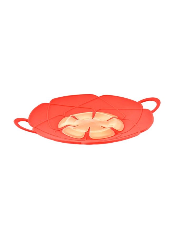 Silicone Pan Lid Red