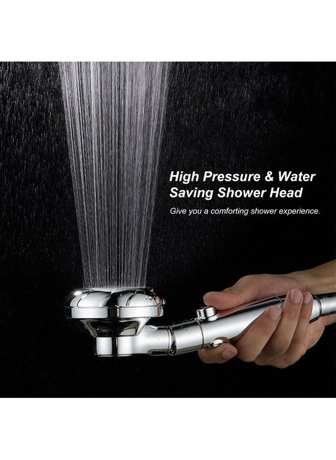 3 Setting Shower Head Silver 24.00x8.00x9.00cm