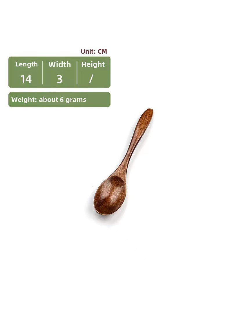 1 x 5 pcs Childrens Honey Stirring Coffee Spoon 14 Pointed Tail