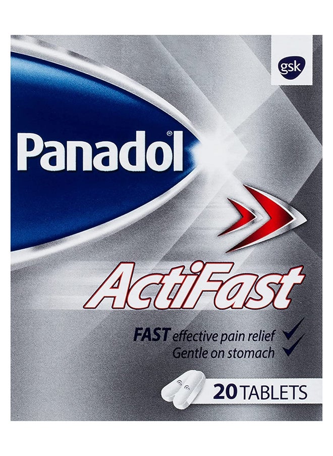 Actifast 20 Tablets Pack of 2