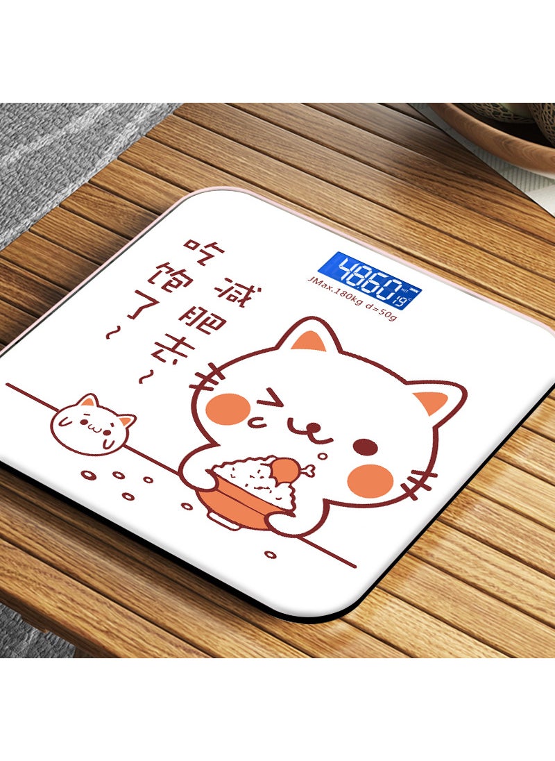 Precision Bluetooth Body Scale for Adults Battery full cat