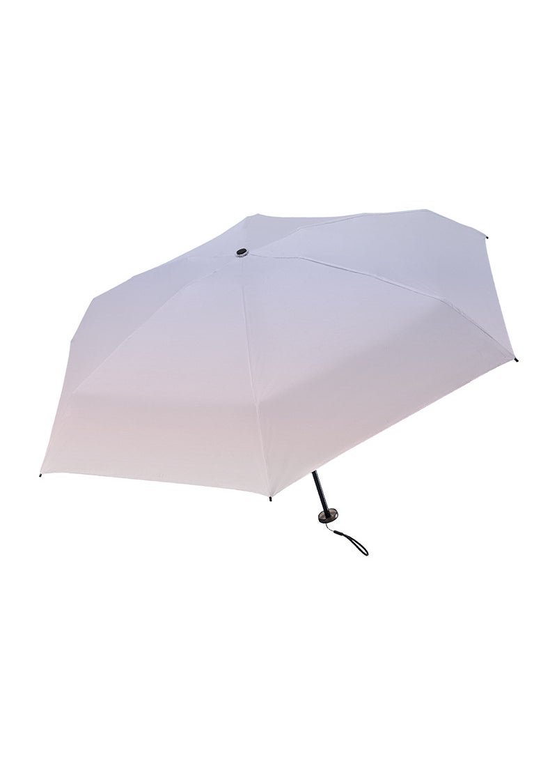 Luxury Lightweight UPF Sun Umbrella for Women Purple-Ultra Light 6 Bone Gradient Purple