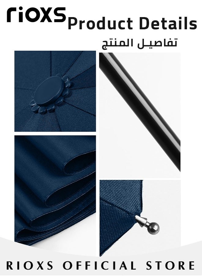 Compact Travel Umbrella with Automatic Open/Close Handle and UV Protection, Automatic Umbrella with Strong Windproof Waterproof Ability and Durability, High Cost-effective Portable Umbrella, Convenient to Carry