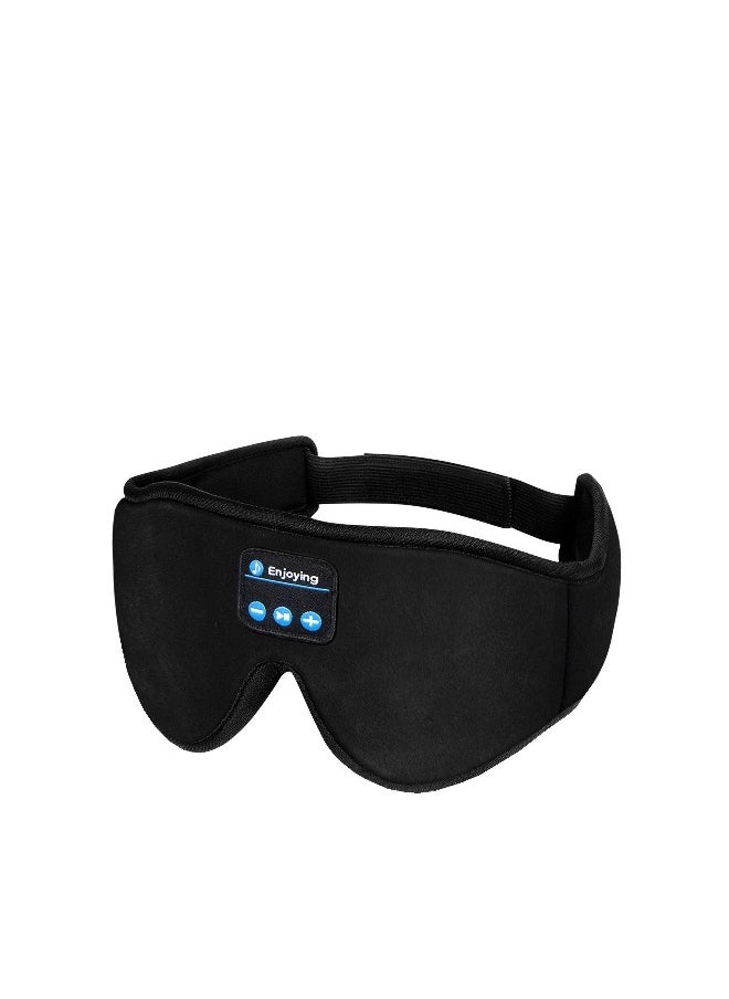 Mask For Sleep Headphones Bluetooth 3D Eye Mask Music Play Sleeping Headphones with Built-in HD Speaker