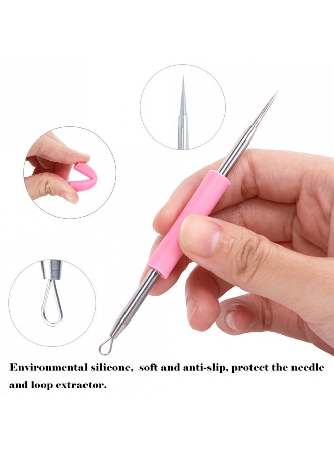 BEZOX Professional Acne Removal Needle, Whitehead & Blackhead Remover, Pimple Extractor Tool