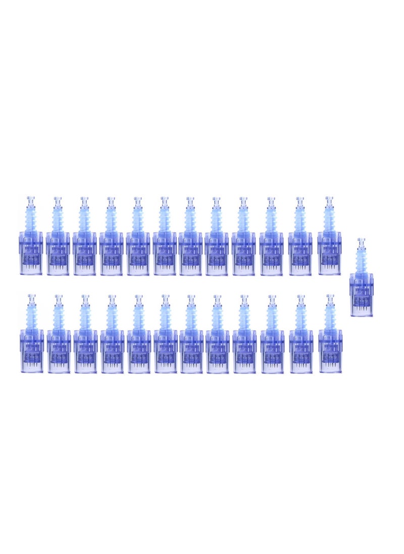 Derma Ultima A6 Replacement Cartridge 36 Needles 25 Pieces Blue 8cm