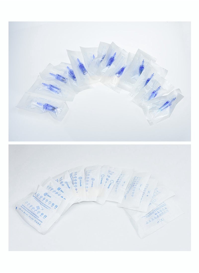 Derma Ultima A6 Replacement Cartridge 36 Needles 25 Pieces Blue 8cm