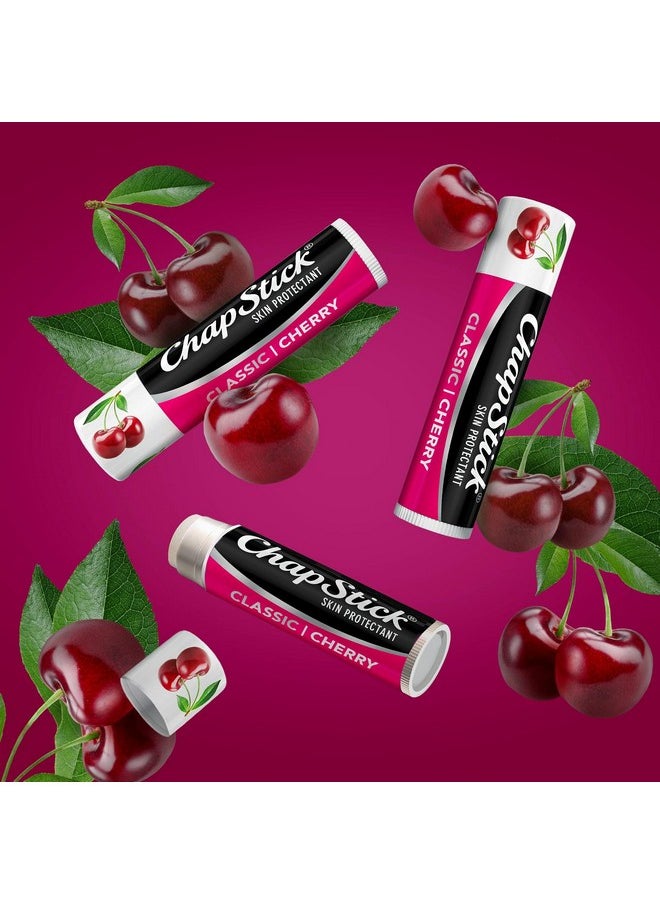 Classic Cherry Lip Balm Tube Flavored Lip Balm For Lip Care On Chafed Chapped Or Cracked Lips0.15 Oz