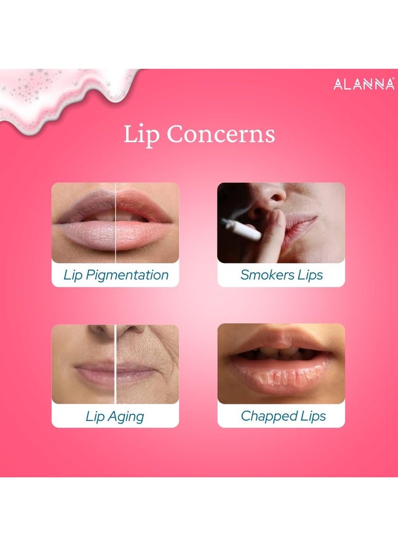 Lip Wash for Women | Hydration Boost | Soft & Smooth Lips | Cleanses & Hydrates | 0.5% Alpha Arbutin & PHA Lactobionic