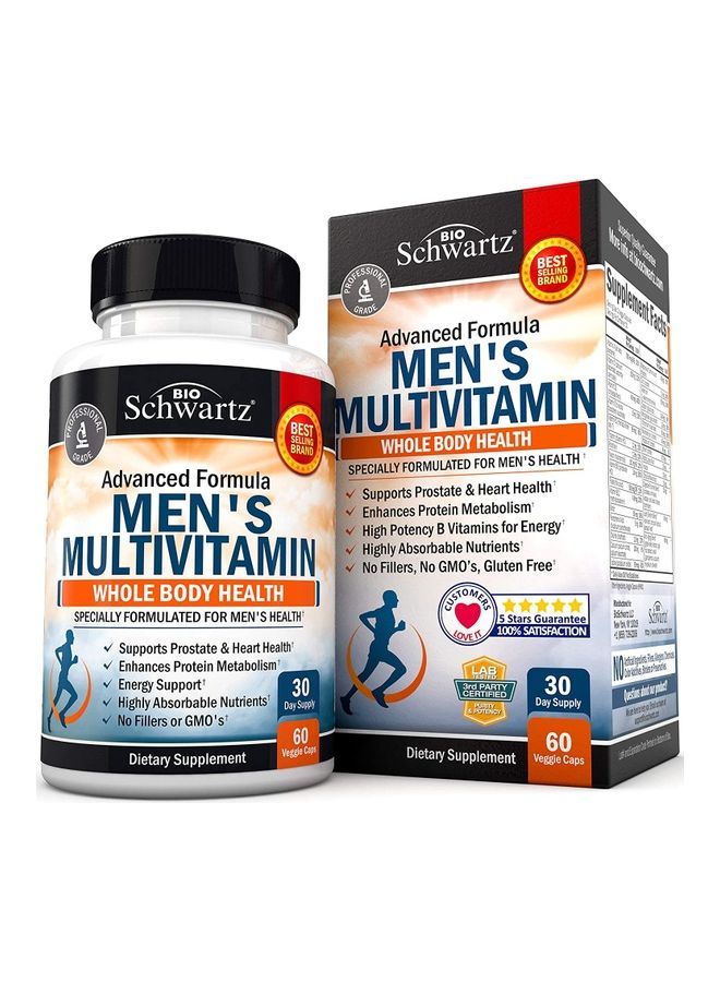 Men's Multivitamin Whole Body Health Capsules