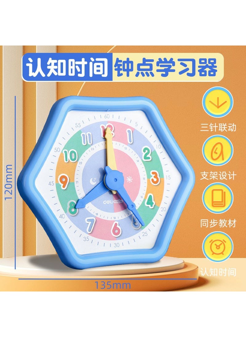 Delight Model Clock, Primary Math Learning Tool Cognitive Time-Clock Learner