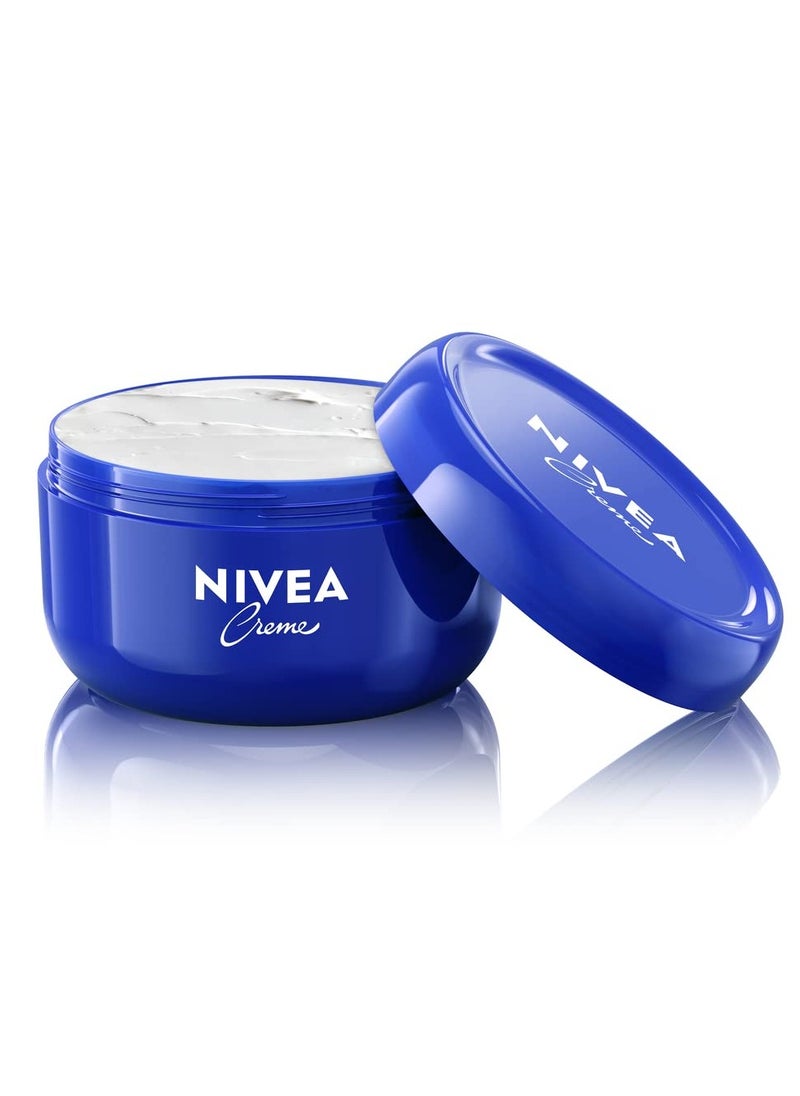 NIVEA Creme Body, Face and Hand Moisturizing Cream, 16 Oz Jar