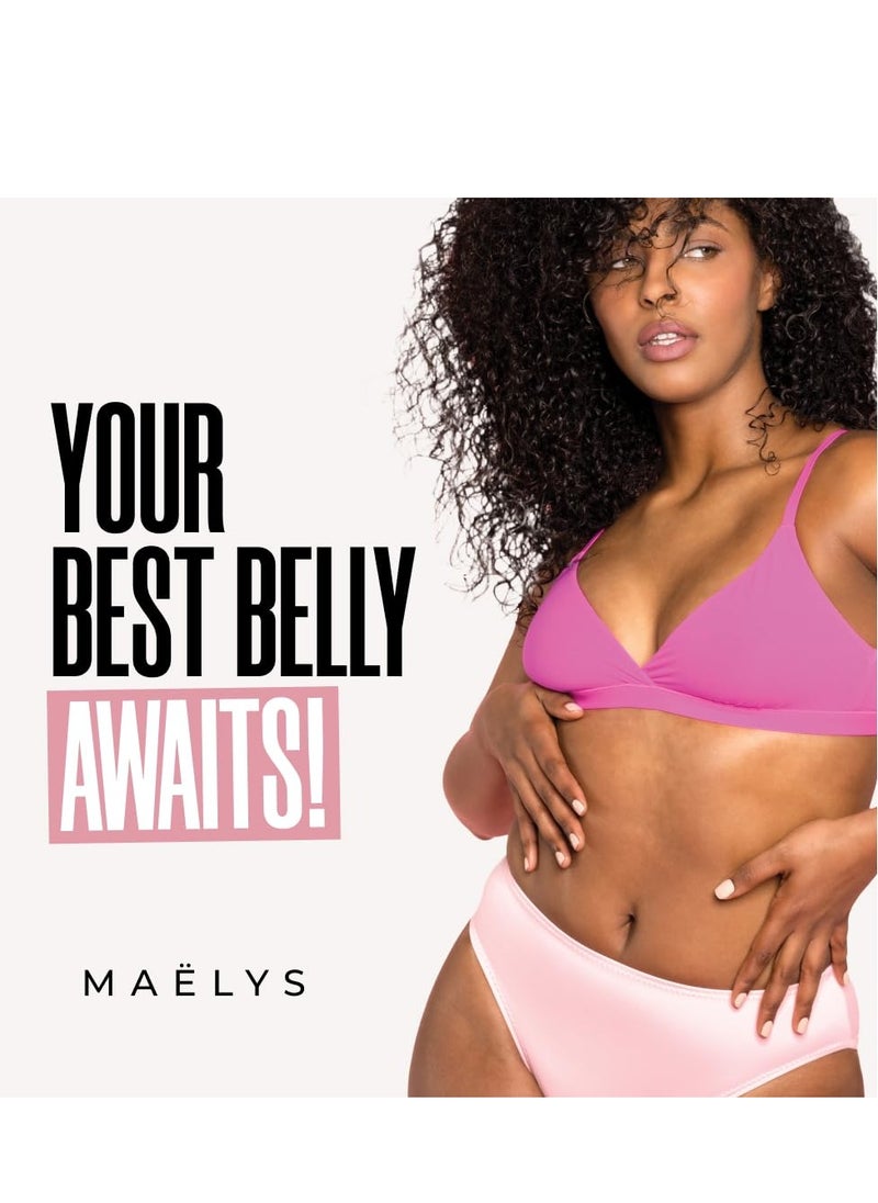 MAËLYS Cosmetics B-FLAT Belly Firming Cream - Stretch Mark Belly Cream - Tightening Belly Cream