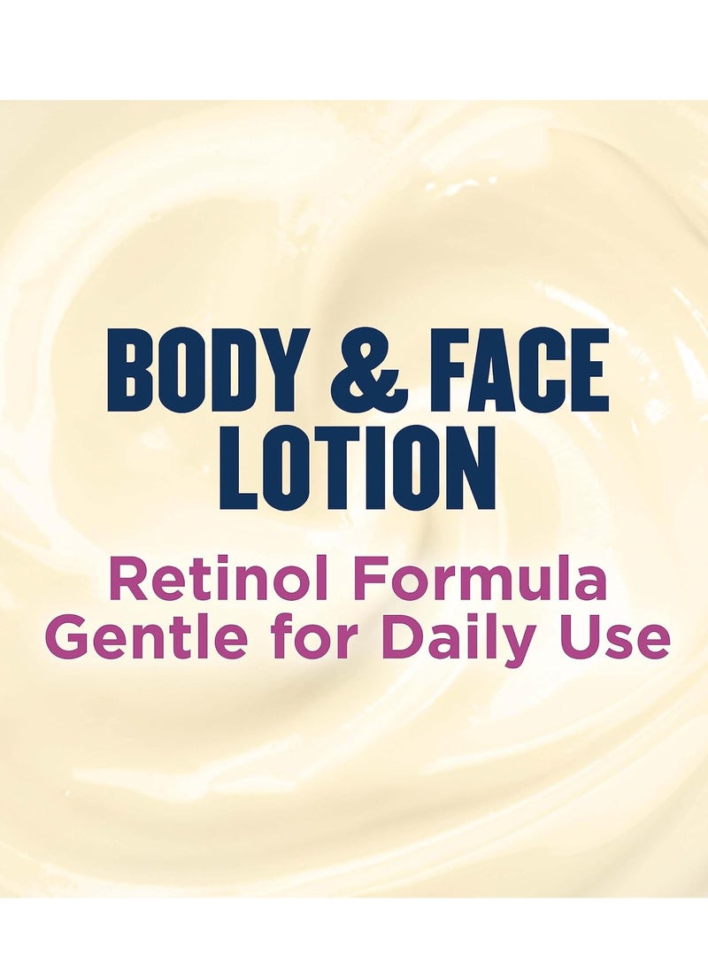 Gold Bond Age Renew Retinol Overnight Body & Face Lotion, With Retinol & Peptide Complex, 13 oz.