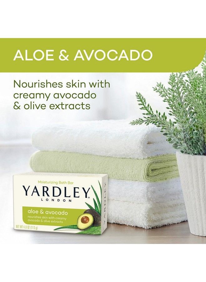 London Aloe & Avocado Naturally Moisturizing Bath Bar Botanical Aloe & Avocado 4 Ounce