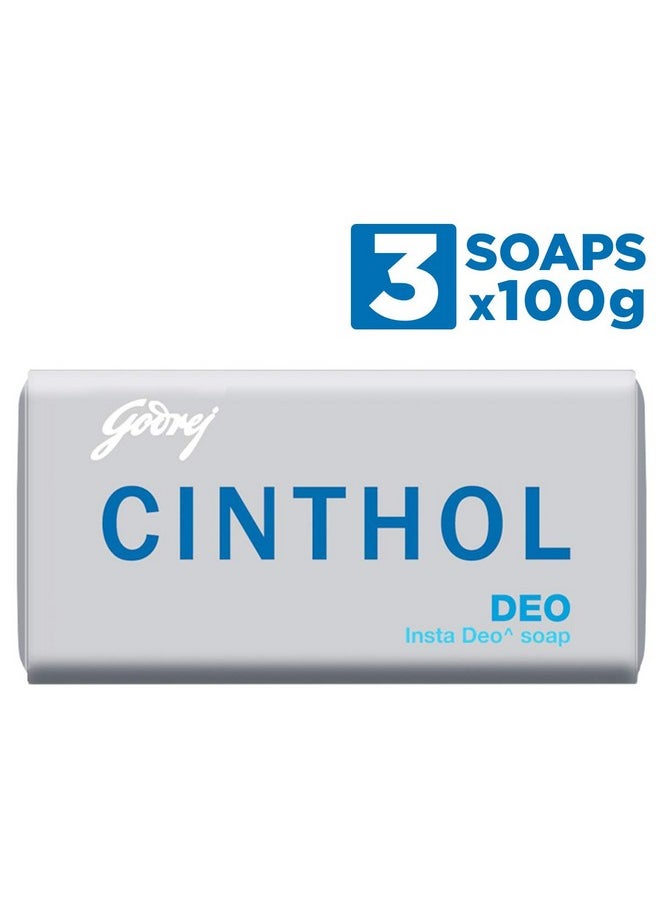 Deo Soap 100G Pack Of 3