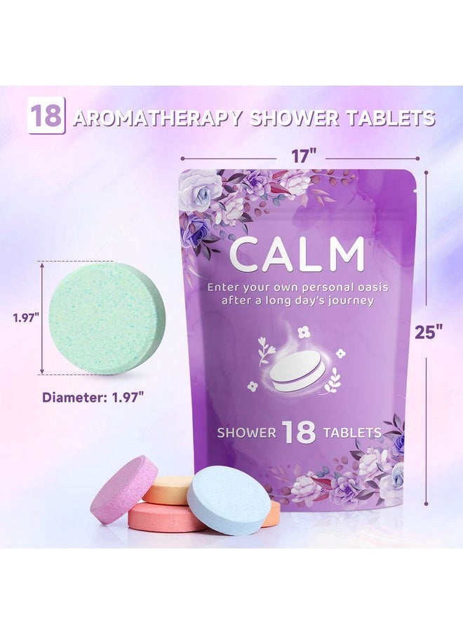 Shower Steamers Aromatherapy 8 Pack Bath Bombs Essential Oil Self Care Mother'S Day, Birthday Present For Men And Women Who Have Everything 18 Pack