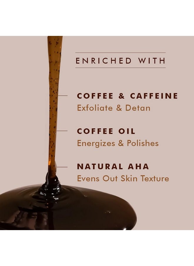 Espresso Body Wash Tube For Both Men And Women Exfoliating Shower Gel Caffeine Body Wash 200 Ml