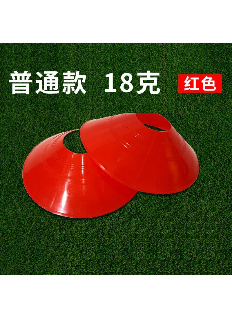 Soccer Training Cones Disc Set Red logo plate (18g weight)