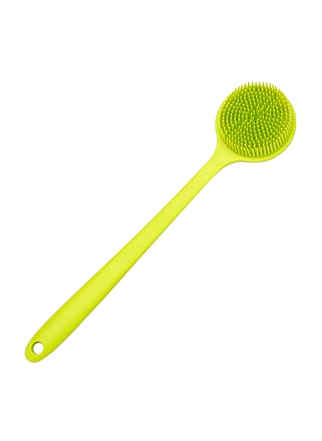 Silicone Back Scrubber Green 14.8x3.3inch