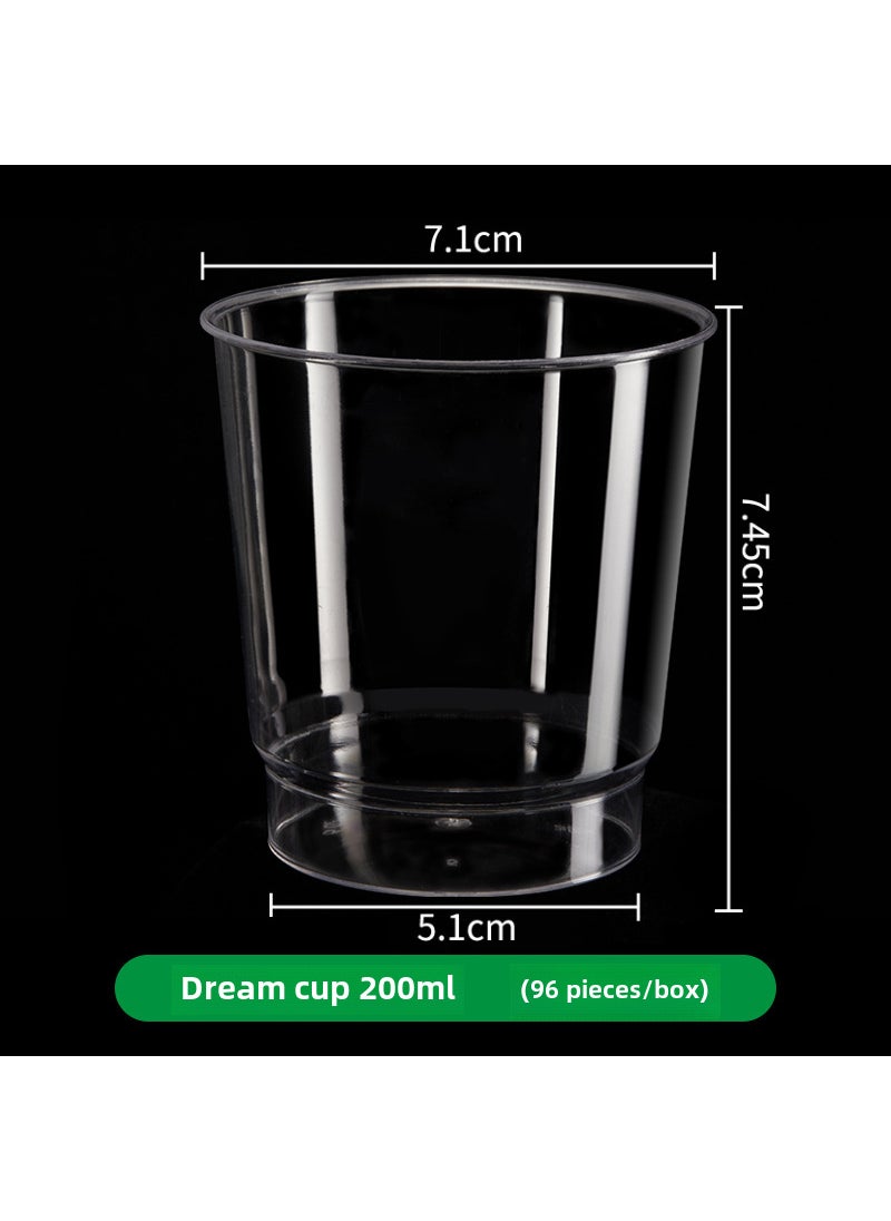 Jin Wuyuan 200ml Disposable Plastic Cups for Home Use 200ml dream Cup 96