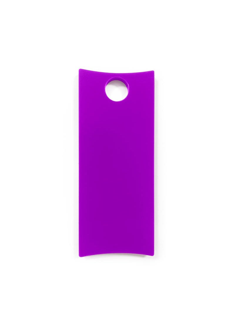 Silicone Straw Holder Tags for 40OZ Cups Neon purple