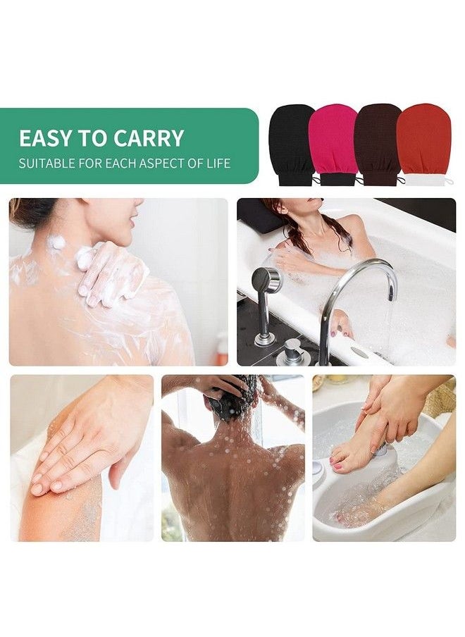 1 Pc Deep Scrubbing Exfoliating Mitt Body Glove For Dead Skin Remover Random Color