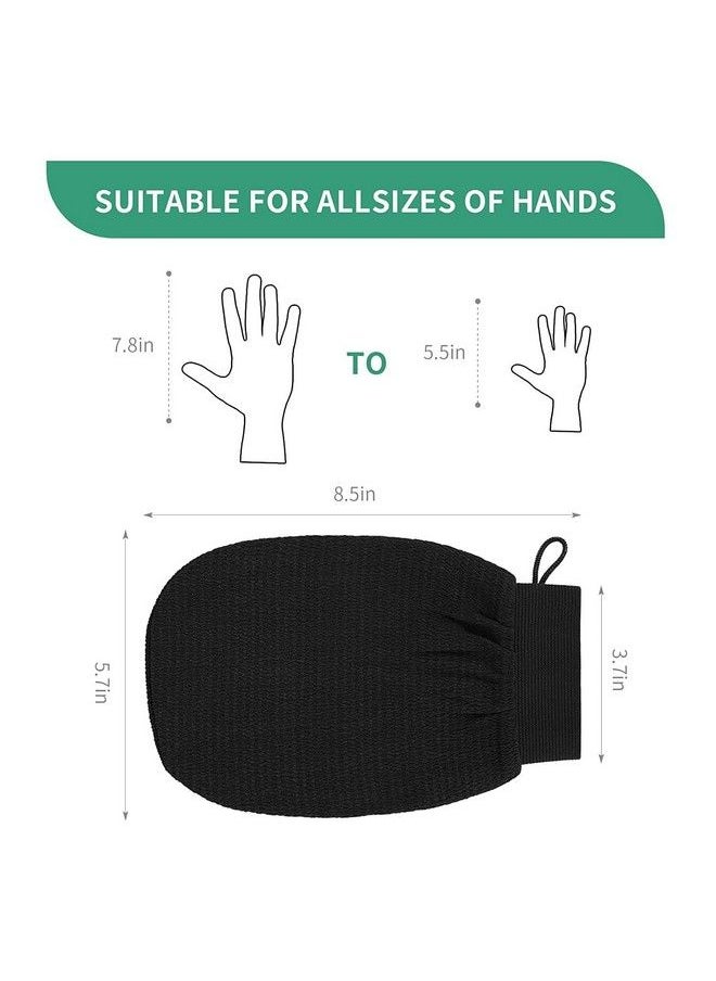 1 Pc Deep Scrubbing Exfoliating Mitt Body Glove For Dead Skin Remover Random Color